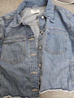 Old Navy Light Wash Denim Jacket - Light Blue